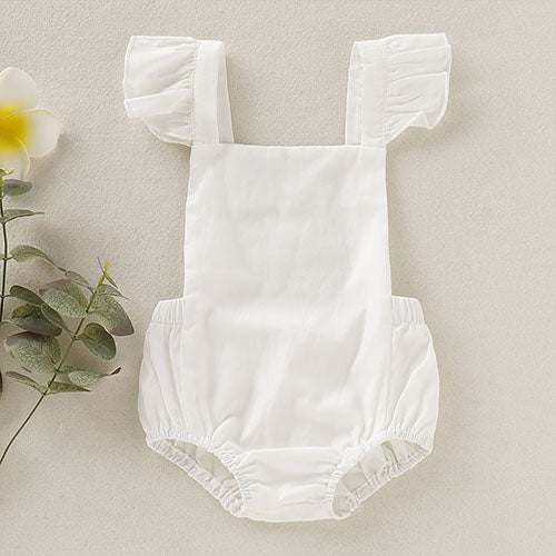 Cute Ruffle-sleeve Girl Bodysuit, zoerea.com
