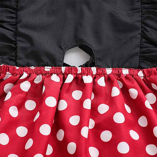 Square-neck Sleeveless Polka Dots Dress, zoerea.com