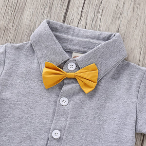 Baby Boys' Casual / Active Daily / Going out Solid Colored Short Sleeve Regular Cotton Clothing Set, zoerea.com