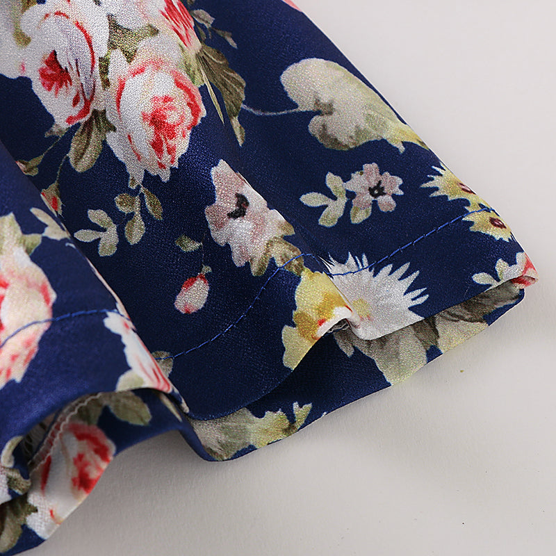 Baby Girls' Basic Daily / Holiday Floral Printing Sleeveless Bodysuit, zoerea.com