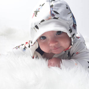 Stylish Floral Hooded Jumpsuit For Baby, zoerea.com