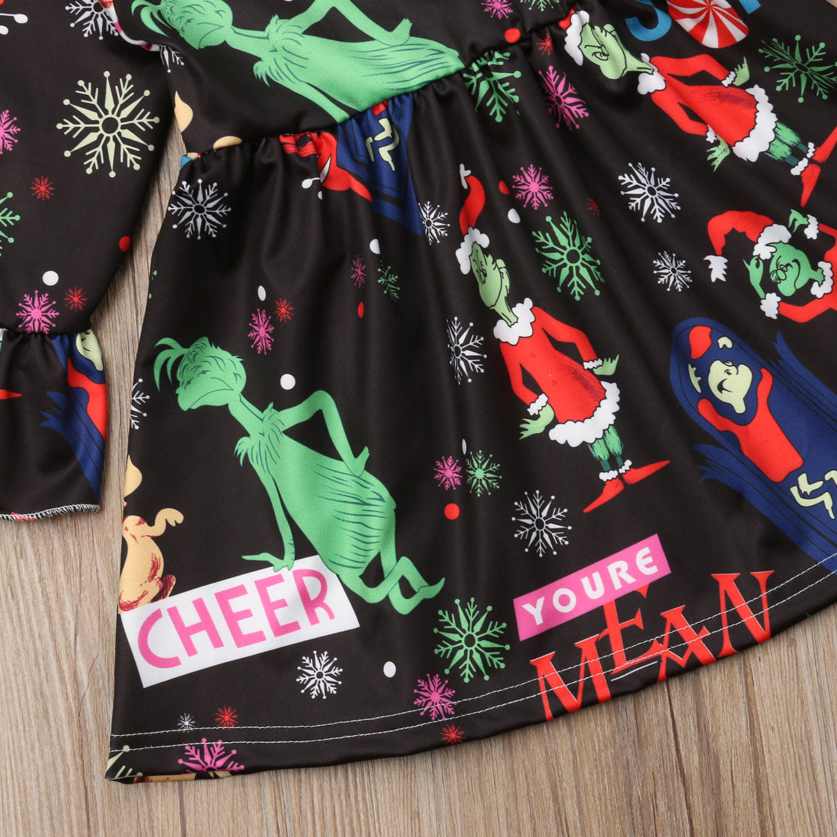 Christmas Newborn Baby Girl Clothes Outfit xmas Casual Tutu Dress, zoerea.com