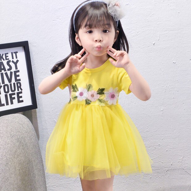 Flower Girl Lace Tutu Dress Toddler Baby Birthday Wedding Princess, zoerea.com