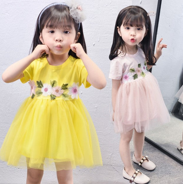Flower Girl Lace Tutu Dress Toddler Baby Birthday Wedding Princess, zoerea.com