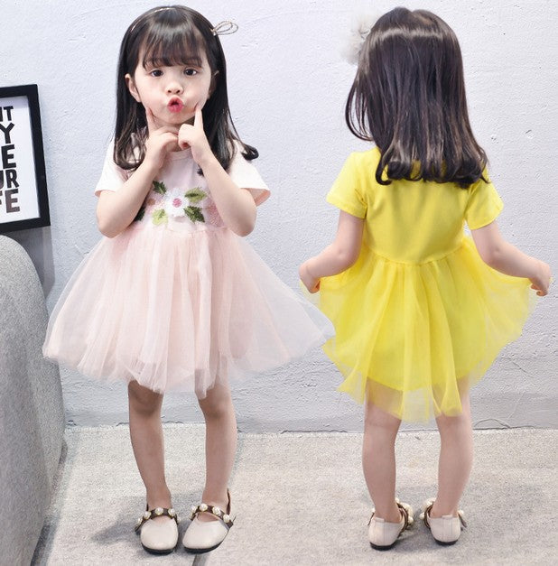 Flower Girl Lace Tutu Dress Toddler Baby Birthday Wedding Princess, zoerea.com