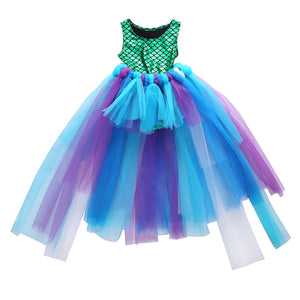 New Baby Girl Tops Bodysuit+Handmade Tulle dresses 2pcs Outfits Set, zoerea.com
