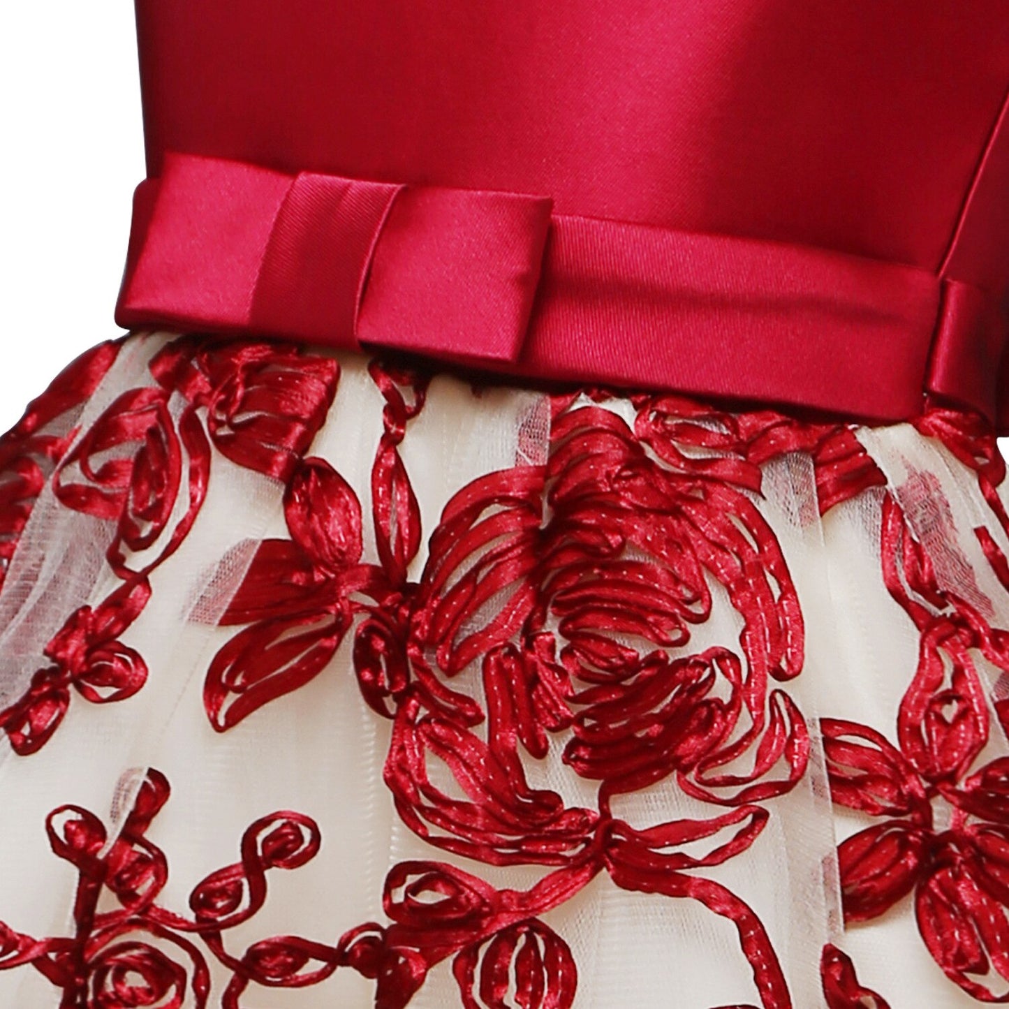 Baby Girl Toddler Party Tutu Sleeveless Pageant Wedding Flower Dress, zoerea.com
