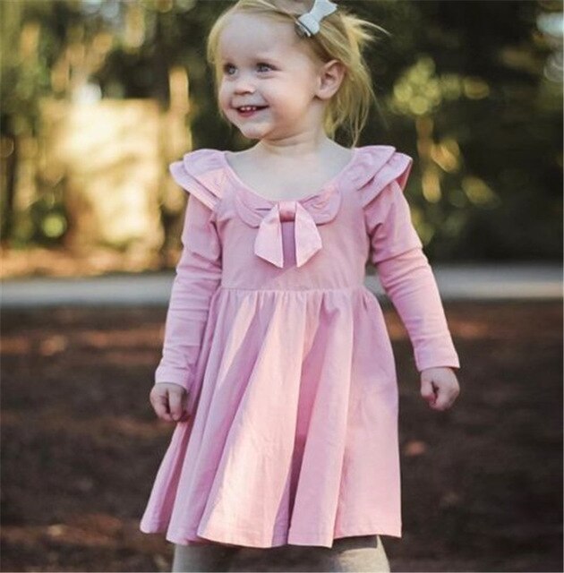 Infant Kids Baby Girls Long Sleeve Fashion Princess Party Dress zoerea.com Infant Kids Baby Girls Long Sleeve Fashion Princess Party Dress zoerea.com