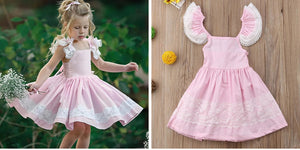 Toddler Baby Girls Sweet Sleeveless Tutu Party Tull Princess Dress, zoerea.com