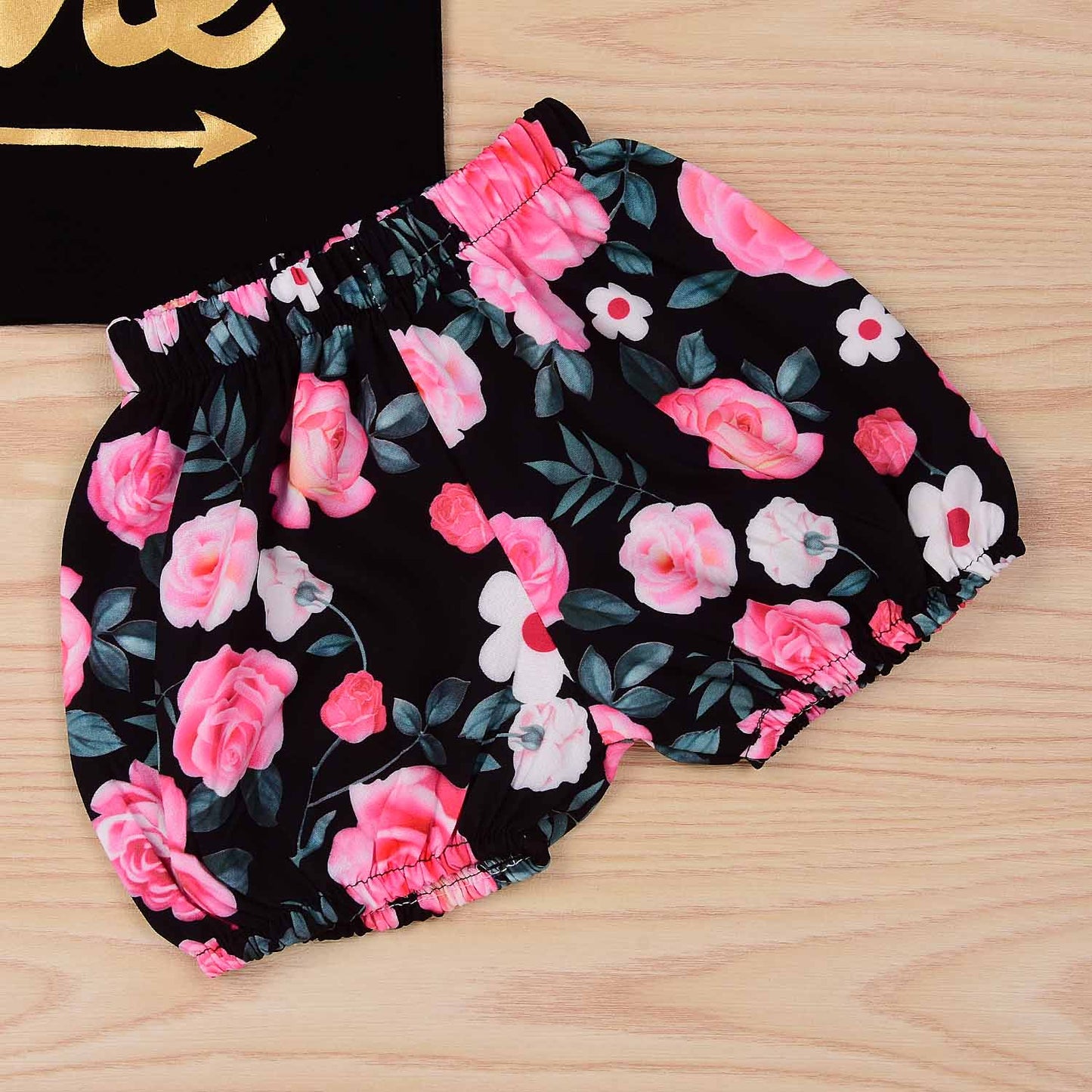 WILD ONE Tank, Floral Shorts And Headband Set, zoerea.com