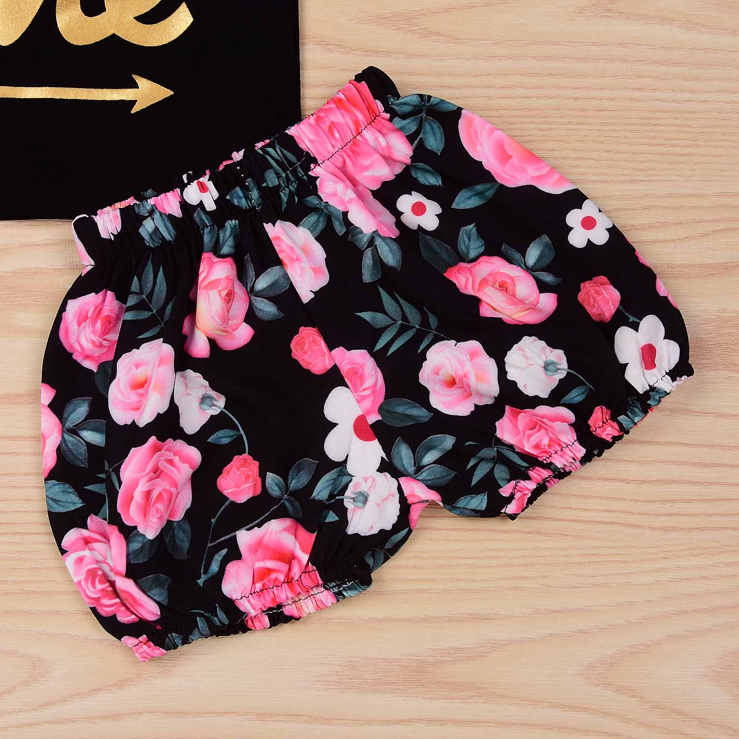 WILD ONE Tank, Floral Shorts And Headband Set, zoerea.com