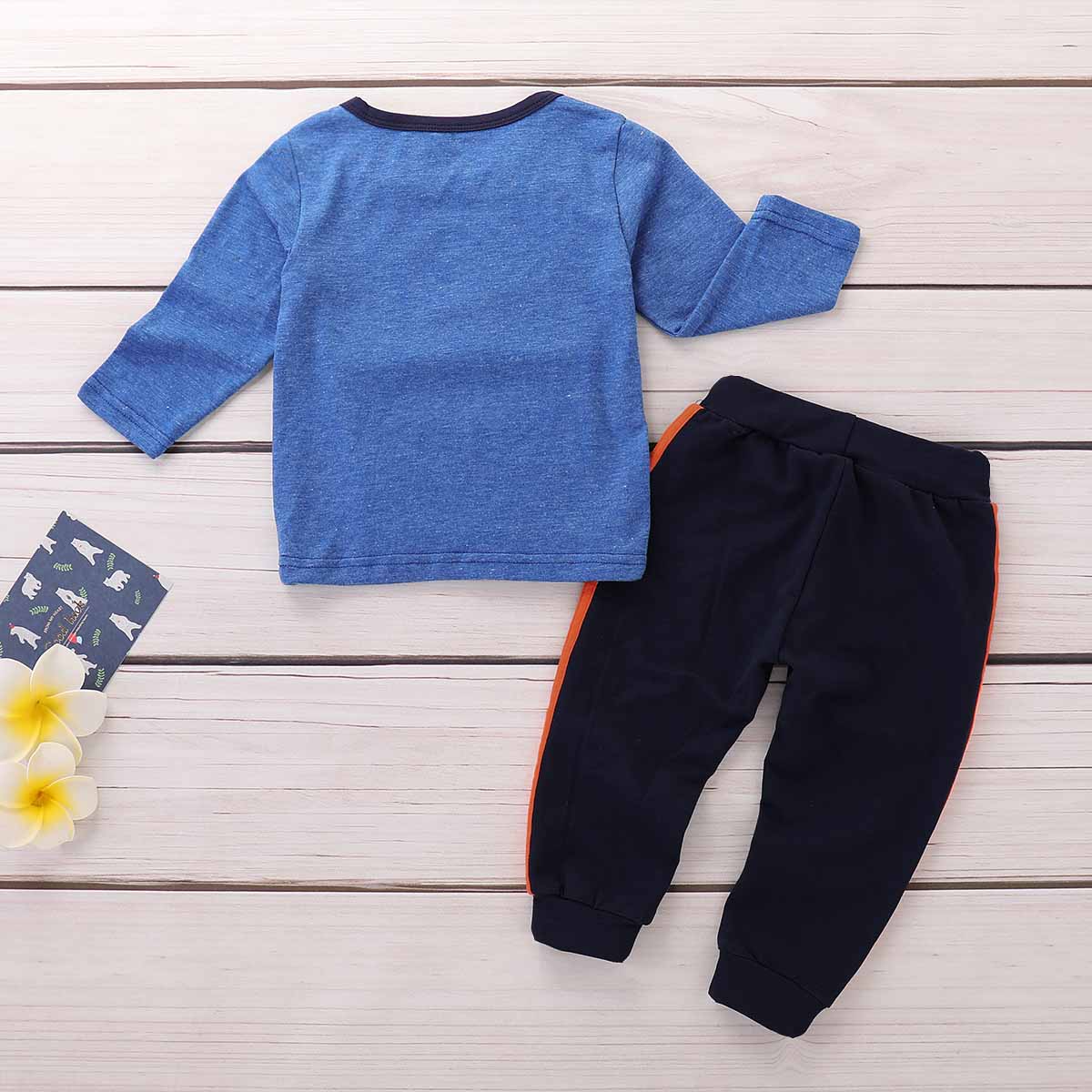 2-piece Trendy Dinosaur Pattern Top And Pants Set, zoerea.com
