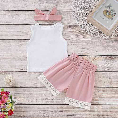 Sweet Heart Top And Solid Shorts Set, zoerea.com