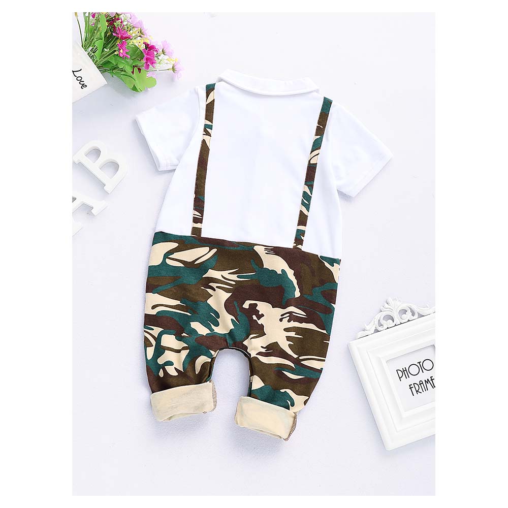 Camouflage Gentleman Jumpsuit For Baby Boy, zoerea.com