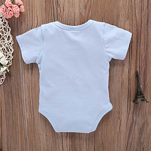 Cute Letter Printed Bodysuit, zoerea.com