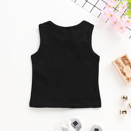 MINI BOSS Bowknot Crown Print Tank, zoerea.com