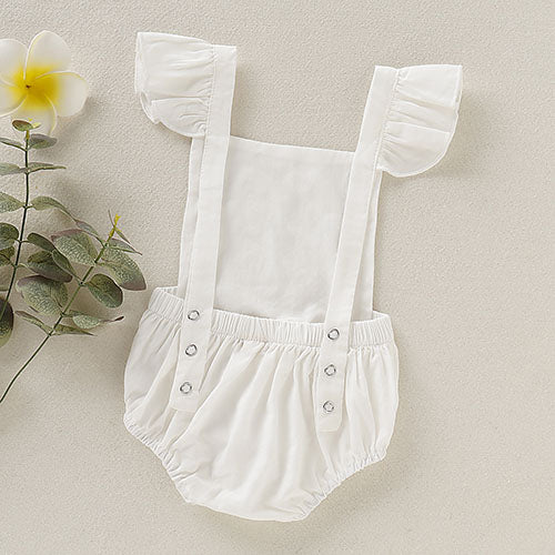Cute Ruffle-sleeve Girl Bodysuit, zoerea.com