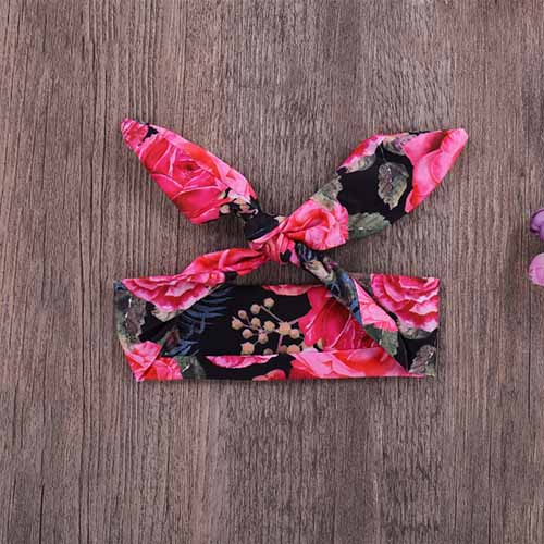 Long-sleeve Bodysuit, Floral Print Pants Set, zoerea.com