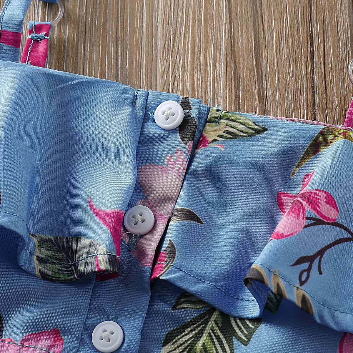 2-piece Floral Strap Top And Dress Set, zoerea.com