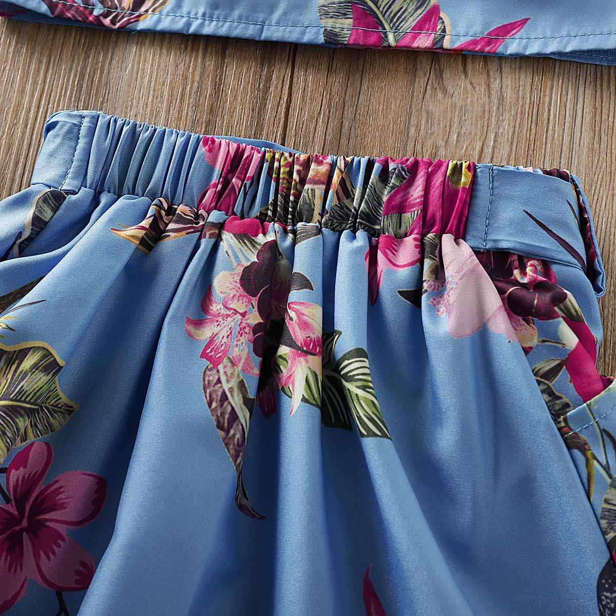 2-piece Floral Strap Top And Dress Set, zoerea.com