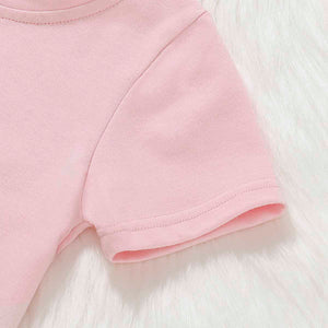 Pretty Unicorn Design Top And Cake Skirt Set, zoerea.com