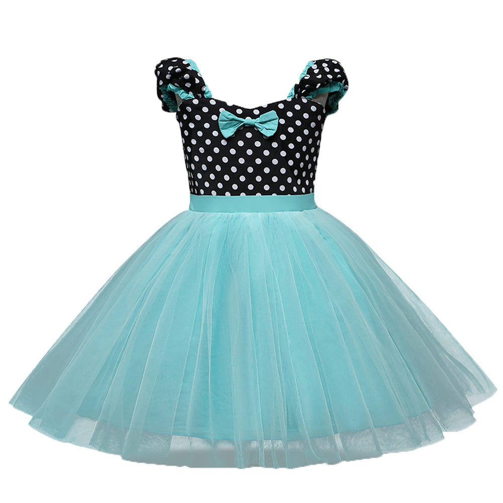 Cute Bowknot Decor A-line Dress, zoerea.com
