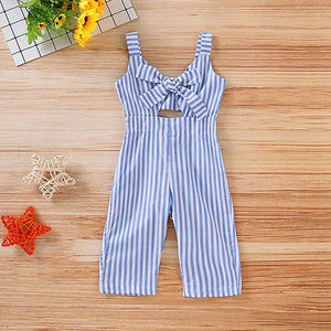 One Piece Bowknot Decor Suspender Pants, zoerea.com