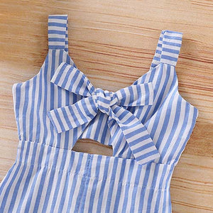 One Piece Bowknot Decor Suspender Pants, zoerea.com