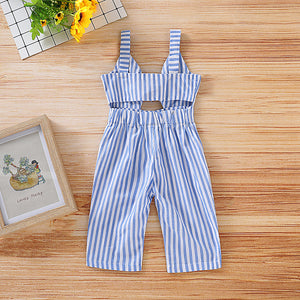 One Piece Bowknot Decor Suspender Pants, zoerea.com