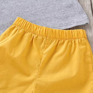 Baby Girls' Active / Basic Print Long Sleeve Regular Clothing Set, zoerea.com