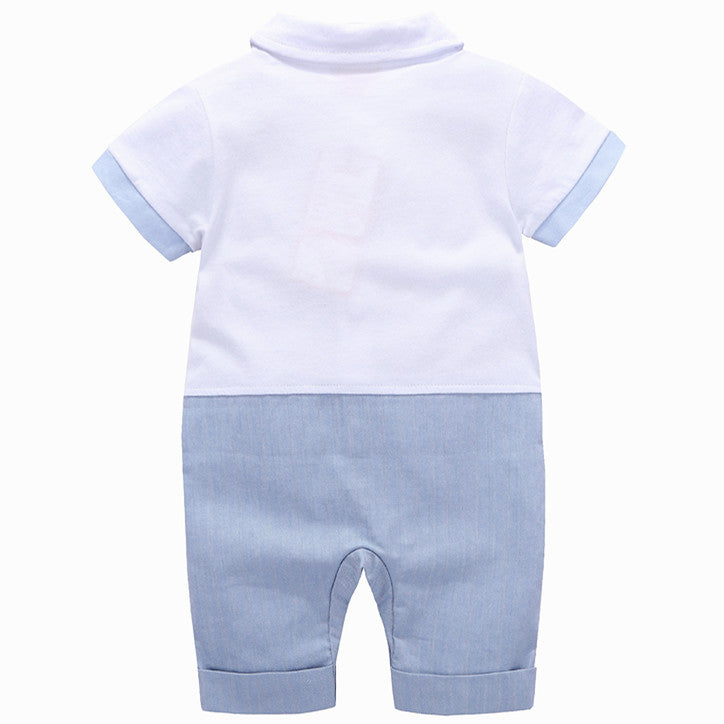 Faux-two Bodysuit And Vest Set, zoerea.com