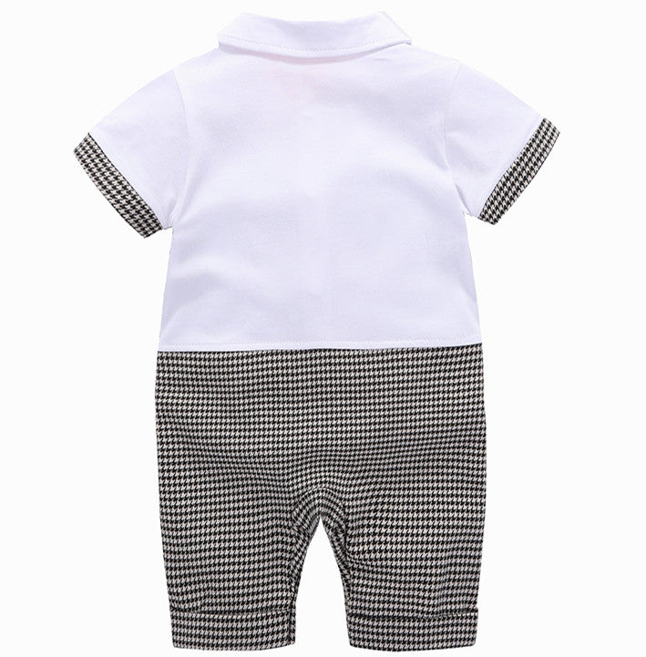 Faux-two Bodysuit And Vest Set, zoerea.com