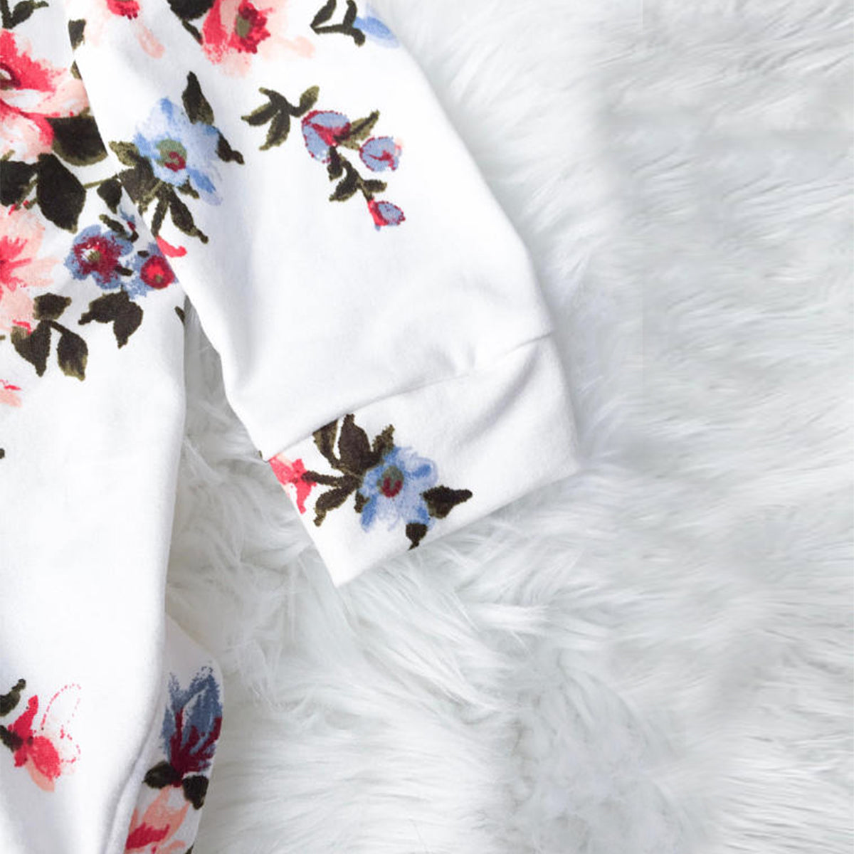Stylish Floral Hooded Jumpsuit For Baby, zoerea.com
