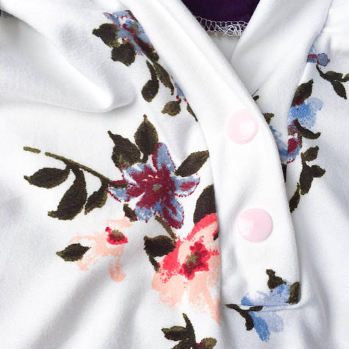 Stylish Floral Hooded Jumpsuit For Baby, zoerea.com