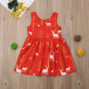 Newborn Infant Baby Girls Princess Christmas xmas Formal Dance Dress, zoerea.com