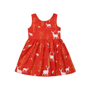 Newborn Infant Baby Girls Princess Christmas xmas Formal Dance Dress, zoerea.com