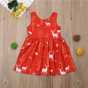 Newborn Infant Baby Girls Princess Christmas xmas Formal Dance Dress, zoerea.com