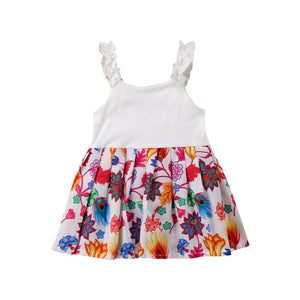 0-24M Baby Girl floral dress baby girl cotton fashion dress baby dress, zoerea.com