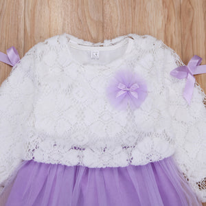 Kids Baby Girls Lace Flower Pageant Wedding Party Princess Tutu Dress, zoerea.com