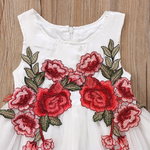 Kids Baby Flower Girls Dress Party Dress Gown Formal Bridesmaid Dress, zoerea.com