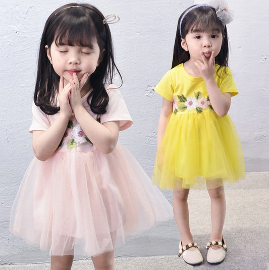 Flower Girl Lace Tutu Dress Toddler Baby Birthday Wedding Princess, zoerea.com