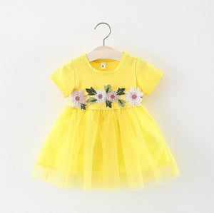 Flower Girl Lace Tutu Dress Toddler Baby Birthday Wedding Princess, zoerea.com