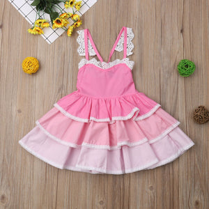 Baby girl Flower Wedding Princess Birthday Party Pageant Dress, zoerea.com