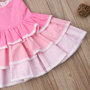 Baby girl Flower Wedding Princess Birthday Party Pageant Dress, zoerea.com