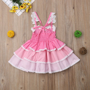 Baby girl Flower Wedding Princess Birthday Party Pageant Dress, zoerea.com