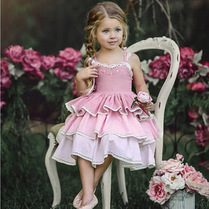 Baby girl Flower Wedding Princess Birthday Party Pageant Dress, zoerea.com