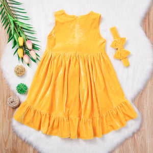 Girls Kids Summer Flower Clothes Outfits Princess Casual Tutu Dress, zoerea.com
