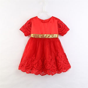 Girl Kids Baby Summer Casual Clothes Party Pageant Princess Flower Dress, zoerea.com