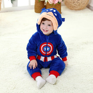 Infant Toddler Baby Romper Kids Halloween Costume Marvel Hero Outfit, zoerea.com