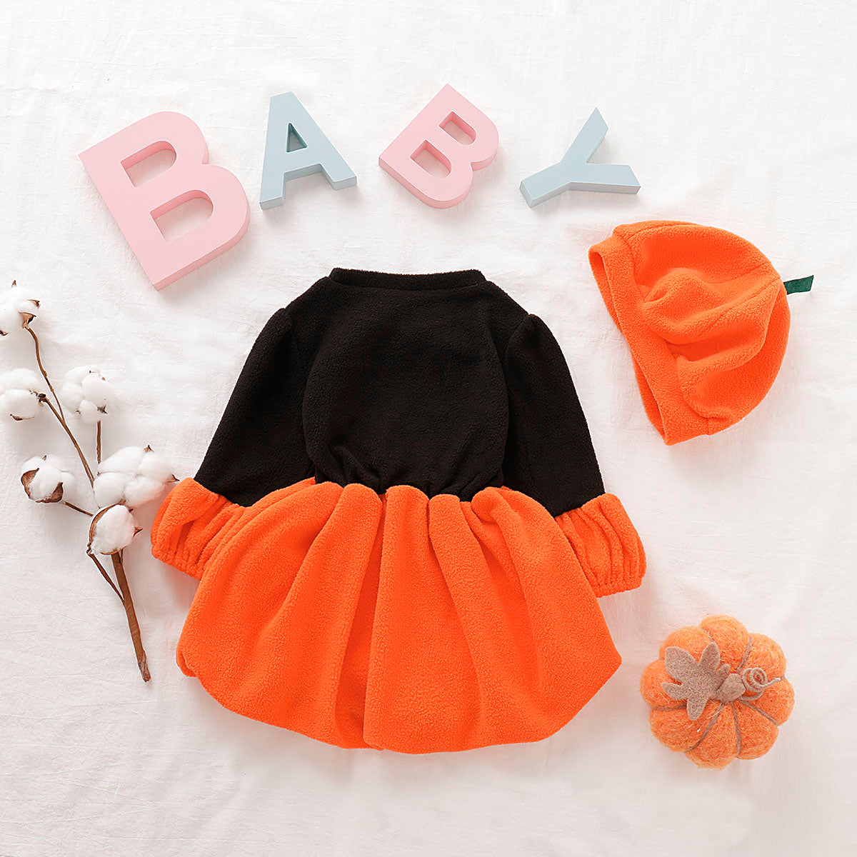 Toddler Infant Baby Girl Autumn Winter Clothing Halloween Tutu Dress, zoerea.com